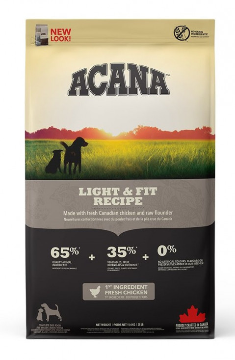 Acana Light & Fit 11,4 kg Dospělý jedinec Drůbež - Fotogalerie 1