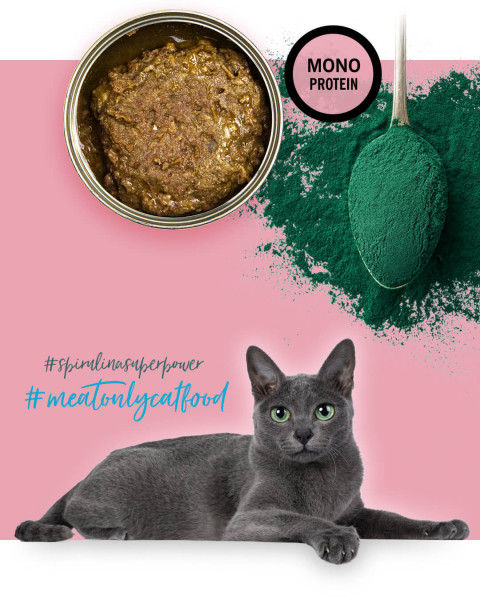 3COTY MIX 2 příchutě se spirulinou – mokré krmivo pro kočky – 24x80g - Fotogalerie 17