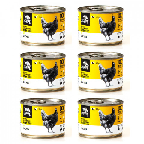 3COTY 33. Chicken Kitten - mokré krmivo pro kočky - 6x180g - Fotogalerie 1