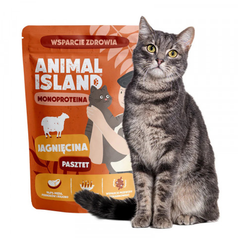 ANIMAL ISLAND Mono Lamb - mokré krmivo pro kočky - 100g - Fotogalerie 2