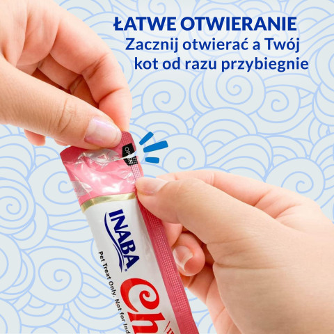INABA Churu Tuňák s mušlemi - pochoutka pro kočky - 4x14 g - Fotogalerie 4