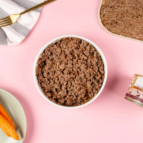 PERRO Junior Pork with carrot - mokré krmivo pro psy - 850g - Fotogalerie 2