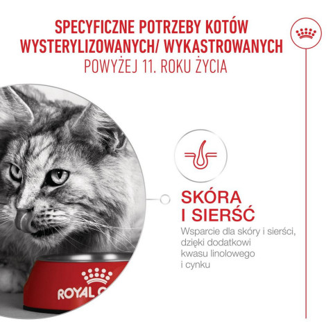 ROYAL CANIN Ageing 11+ Sterilised - suché krmivo pro kočky - 2kg - Fotogalerie 8