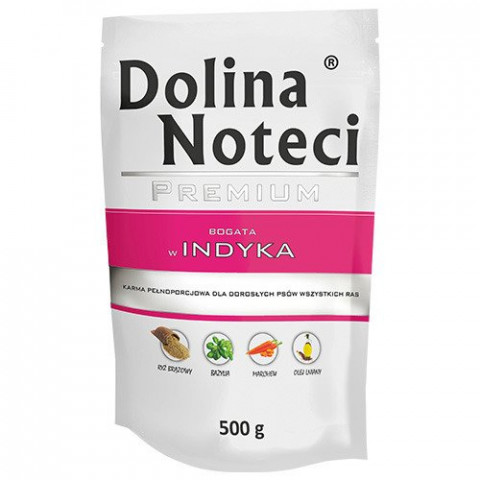 Dolina Noteci Premium Indyka 500 g Turecko, Zeleninová Dospělý jedinec - Fotogalerie 2