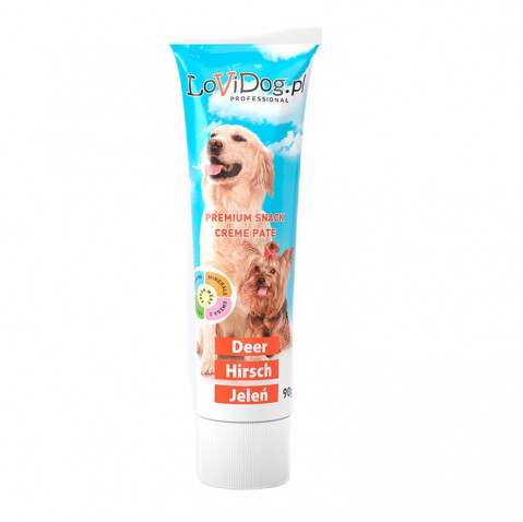 LOVI DOG Deer pate - pamlsek pro psa - 90g - Fotogalerie 1