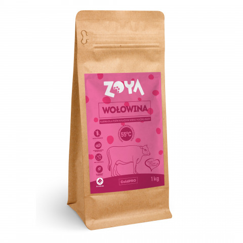 ZOYA ColdPRO Beef - suché krmivo pro psy - 1kg - Fotogalerie 1