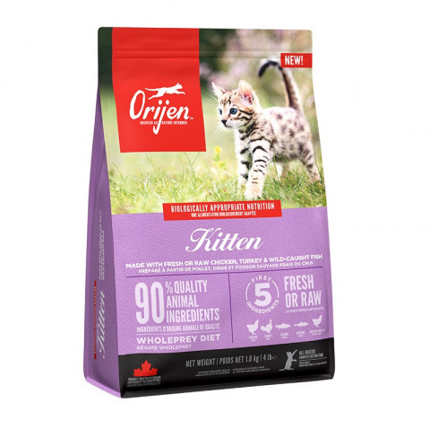ORIJEN Kitten - suché krmivo pro kočky - 1,8kg - Fotogalerie 1