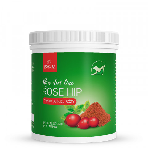 POKUSA RawDietLine Rose Hip - doplňky stravy pro psy a kočky - 1000g - Fotogalerie 1