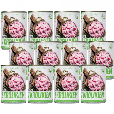 TUF TUF Kaninchenfutter - Nassfutter für Hunde - 12x400g - Fotogalerie 1