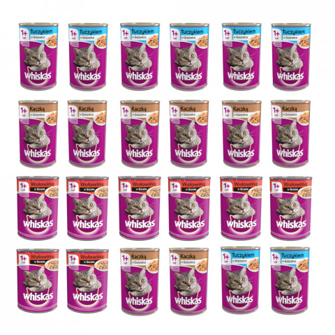 ‎Whiskas 5900951017506 šťavnaté krmivo pro kočky 400 g - Fotogalerie 1