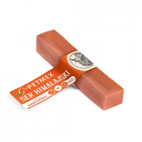 PETMEX Himalayan cheese with carrots M - pamlsek pro psa - 80g - Fotogalerie 1