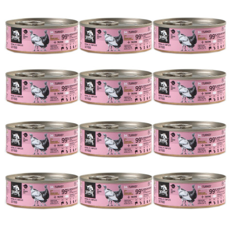 3COTY Turkey Senior - mokré krmivo pro kočky - 12x80g - Fotogalerie 1