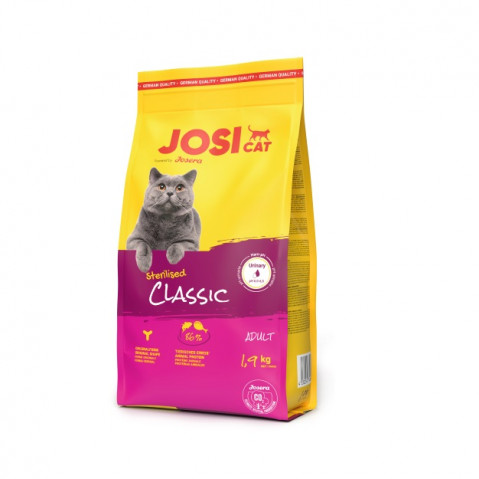 JOSERA JosiCat Sterilised Classic - suché krmivo pro kočky - 1,9kg - Fotogalerie 1