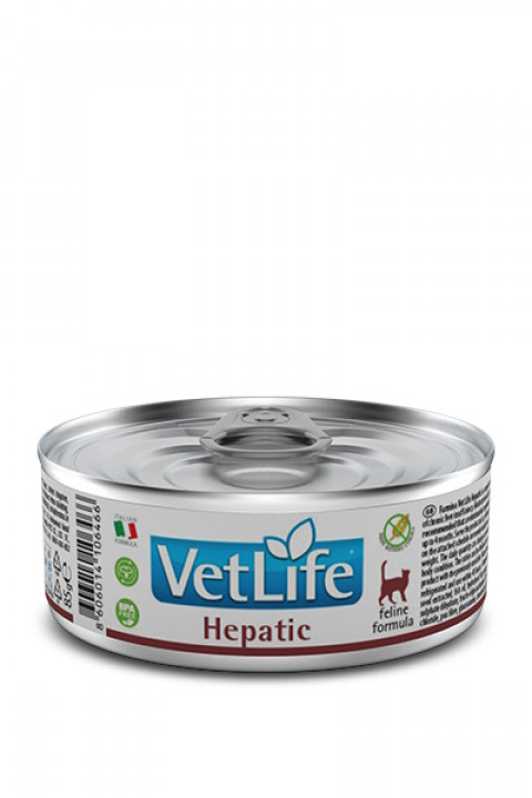 FARMINA Vet Life Natural Diet Cat Hepatic - mokré krmivo pro kočky - 6x70 g - Fotogalerie 2