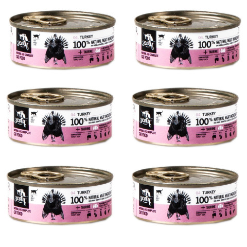 3COTY Turkey - mokré krmivo pro kočky - 6x80g - Fotogalerie 1