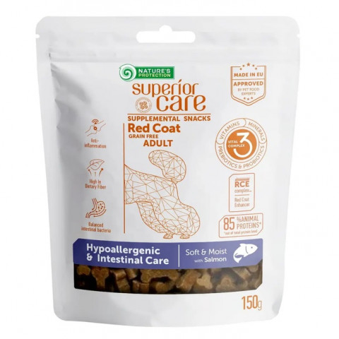 NATURE'S PROTECTION Superior Care Adult with salmon - pamlsek pro psa - 150g - Fotogalerie 1