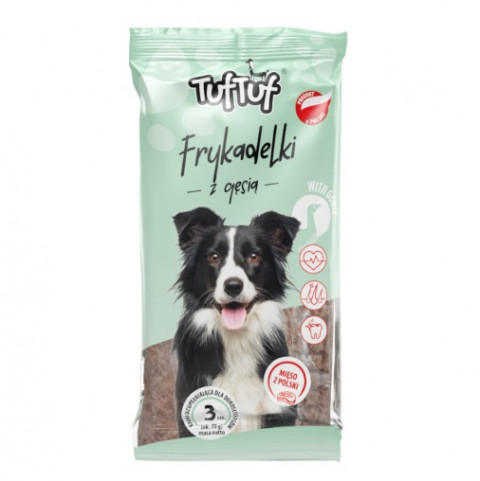 TUF TUF Masové kuličky Mix 4 příchutí – pamlsek pro psy – 12x70g - Fotogalerie 10
