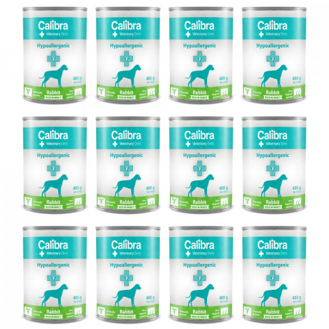 CALIBRA VD Dog Hypoallergenic Králík&Hmyz - mokré krmivo pro psy - 12x400g - Fotogalerie 1