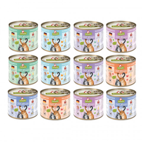 GRANATAPET DeliCATessen MIX PŘÍCHUTÍ - mokré krmivo pro kočky - 12x200g - Fotogalerie 1