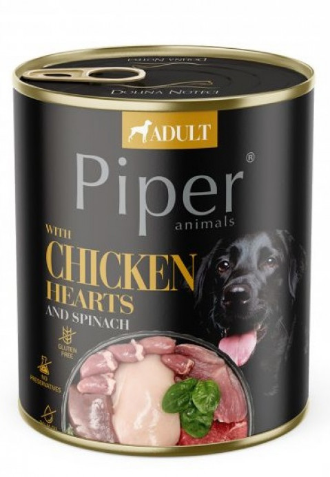 DOLINA NOTECI Piper Animals Mix příchutí - mokré krmivo pro psy - 12x800g - Fotogalerie 2