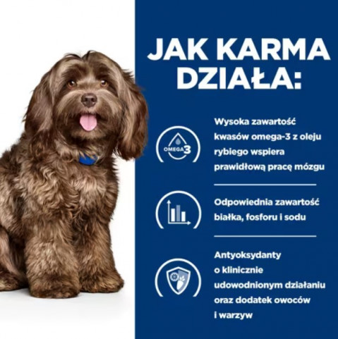 HILL'S PD B/D Brain ageing Care Chicken - suché krmivo pro psy - 12kg - Fotogalerie 3