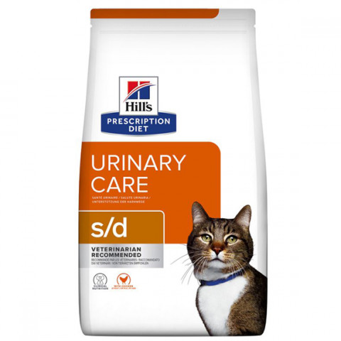 HILL'S PRESCRIPTION DIET Feline Urinary Care s/d Suché krmivo pro kočky Kuřecí maso 3 kg - Fotogalerie 1