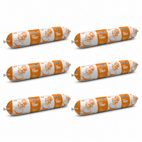 TUF TUF Turkey bar - vlhké krmivo pro psy - 6x900g - Fotogalerie 1
