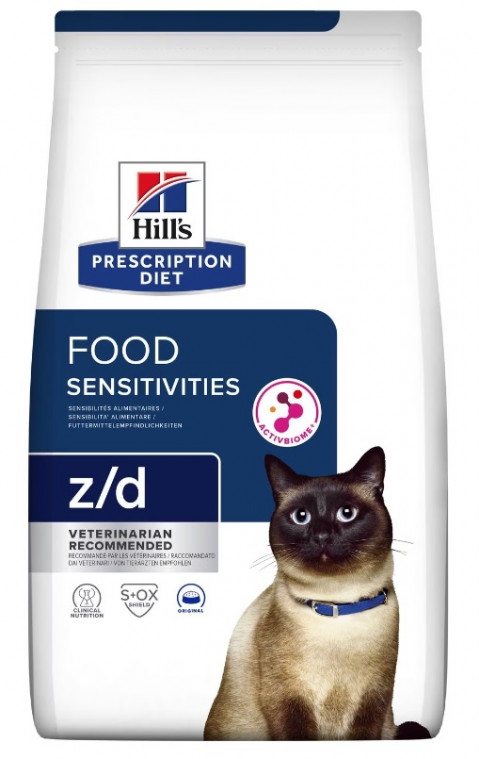 HILL'S PD Food Sensitivities z/d - suché krmivo pro kočky - 1,5 kg - Fotogalerie 1