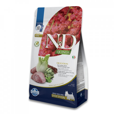FARMINA N&D N&D Quinoa Digestion Lamb Mini Adult - Suché krmivo pro psy - 800g - Fotogalerie 10