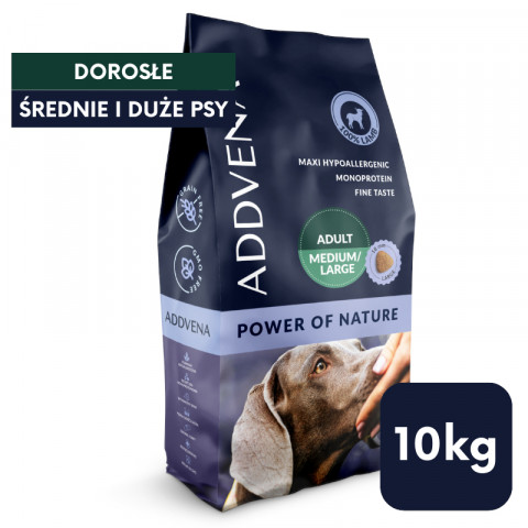 ADDVENA Power of Nature Adult Medium/Large Mono Lamb - suché krmivo pro psy - 10kg - Fotogalerie 4