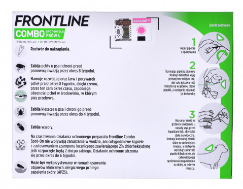 Frontline Combo Spot-on L - kapky proti parazitům pro psy - 3 x 2,68 ml - Fotogalerie 8