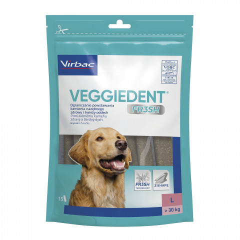 VIBRAC Veggiedent Fresh L - pamlsek pro psa - 502,5g - Fotogalerie 1