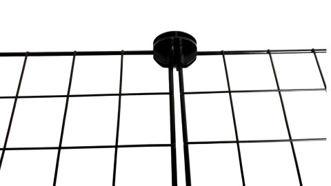 C&C 5x2 modulární klec prase králík ježek stříbrná 180 x 75 x 37 cm - Fotogalerie 2