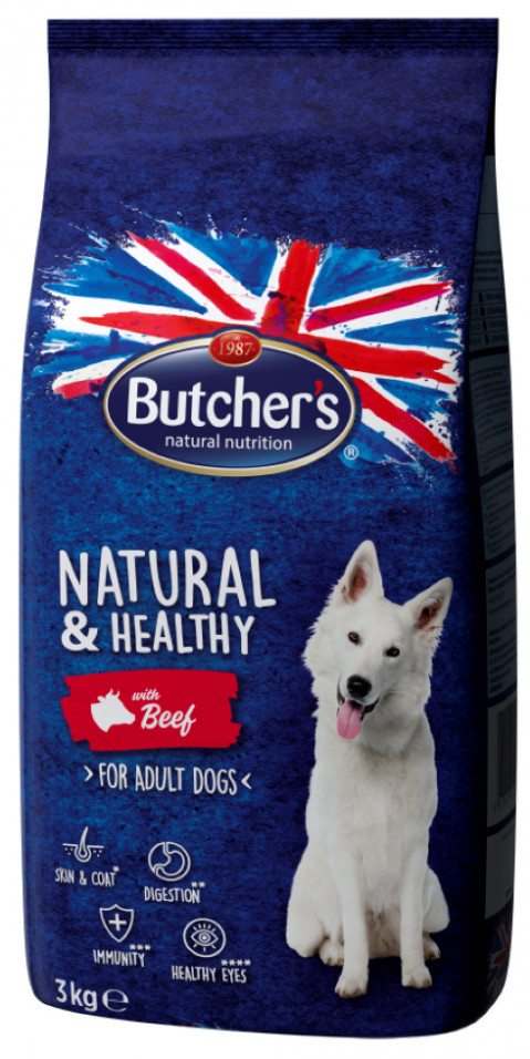 Butcher's Pet Care Natural&Healthy 15 kg Dospělý jedinec Hovězí - Fotogalerie 2