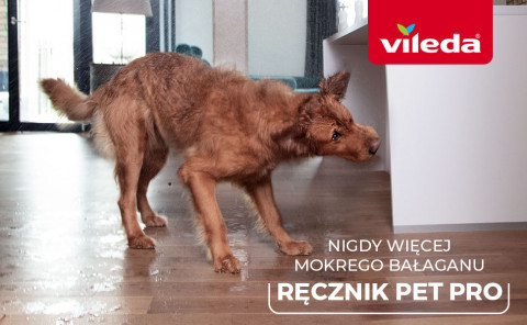 VILEDA Pet Pro XL Ručník z mikrovlákna pro zvířata 100x65 cm + ZDARMA! Ručník z mikrovlákna VILEDA Pet Pro M 70x45 cm - Fotogalerie 2