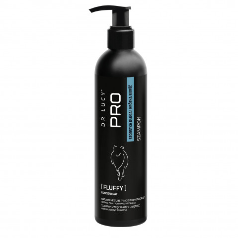 DR LUCY Pro Fluffy Hrubá srst – šampon pro psy – 250ml - Fotogalerie 1