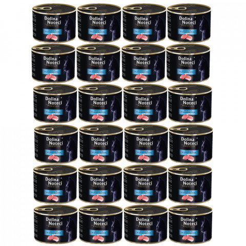 DOLINA NOTECI Premium rich in lamb - mokré krmivo pro kočky - 24x185g - Fotogalerie 1