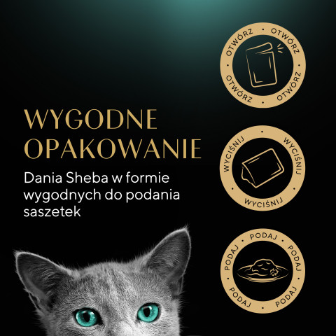 SHEBA Nature's Collection Mix - mokré krmivo pro kočky - 40x85g - Fotogalerie 15