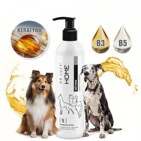 DR LUCY Home 5 - kondicionér na srst pro psy - 250 ml - Fotogalerie 2