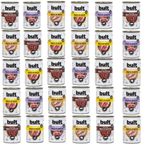 BULT MIX 4 PŘÍCHUTĚ - mokré krmivo pro psy - 30x800g - Fotogalerie 1