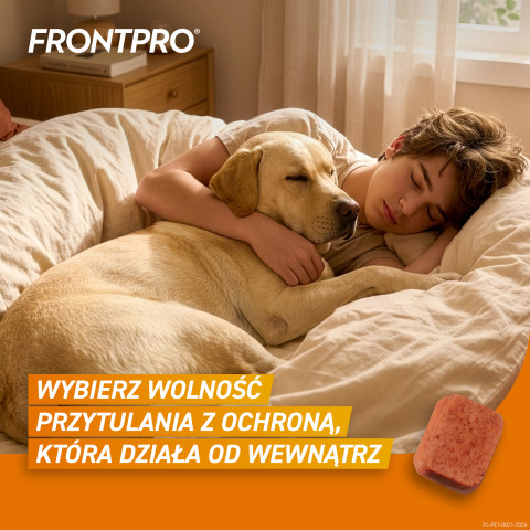 FRONTPRO Tablety proti blechám a klíšťatům pro psa (>25-50 kg) - 3x 136mg - Fotogalerie 2