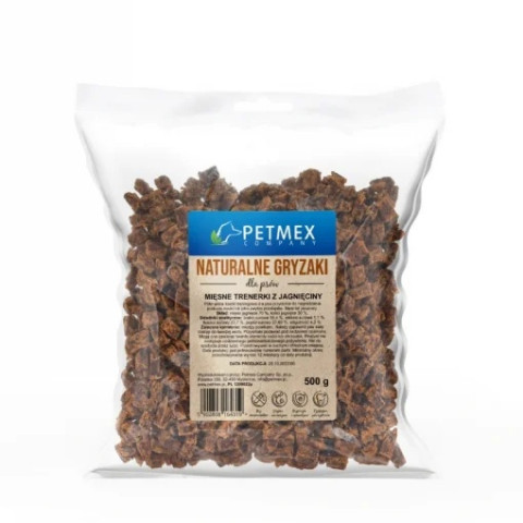 PETMEX masové tréninkové pamlsky z jehněčího masa – pamlsek pro psy – 500g - Fotogalerie 1