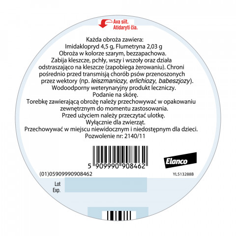 ELANCO Foresto obojek pro psy nad 8 kg - Fotogalerie 3