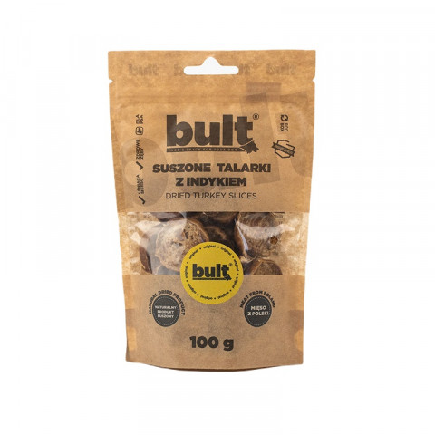 BULT Dried turkey slices - pamlsek pro psa - 100g - Fotogalerie 1