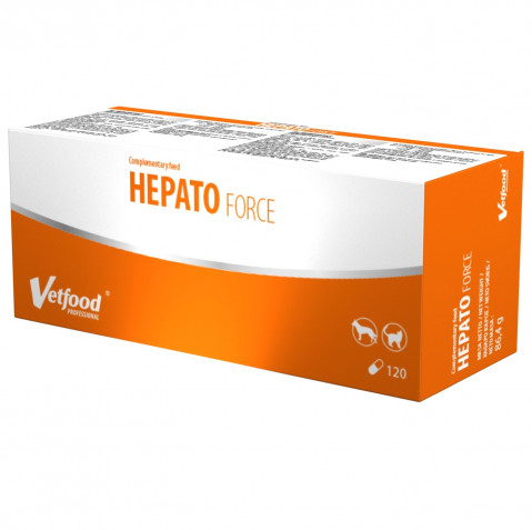 VETFOOD Hepato Force - doplňky stravy pro psy a kočky - 120ks - Fotogalerie 1