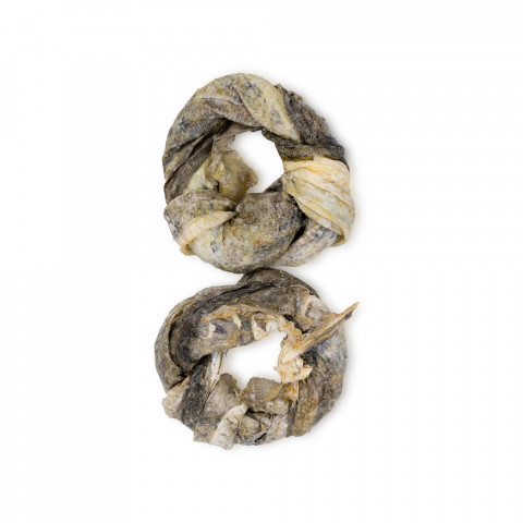 UNISZKI Kroužek z tresčí kůže - pamlsek pro psy - 2 ks - Fotogalerie 2