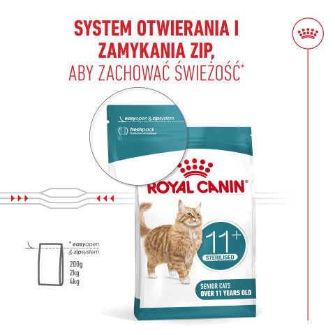 ROYAL CANIN Ageing 11+ Sterilised - suché krmivo pro kočky - 4kg - Fotogalerie 10