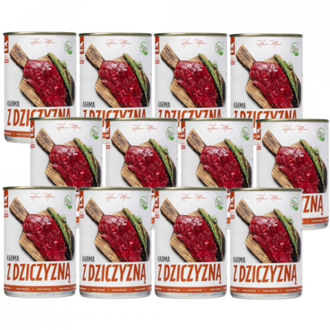 TUF TUF Game Food - vlhké krmivo pro psy - 12x400g - Fotogalerie 1
