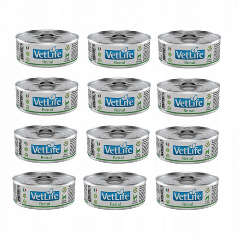 FARMINA Vet Life Renal Feline - mokré krmivo pro kočky - 12x85g - Fotogalerie 1