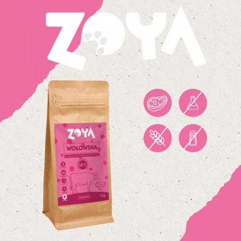 ZOYA ColdPRO Beef - suché krmivo pro psy - 1kg - Fotogalerie 3